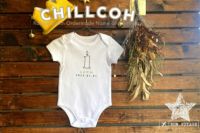 CHILLCOH(チルコ)バースデー名入れロンパース Tシャツ