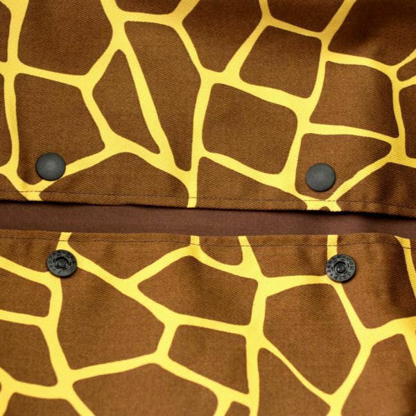  【M】上品なアニマルきりん柄/抱っこひも収納カバー「ルカコ」0669-11