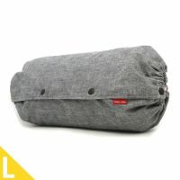 【L】ダンガリーデニム風グレー/抱っこひも収納カバー「ルカコ」 88-0676-11
