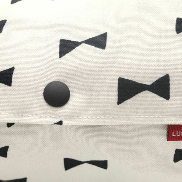 【L】シンプルリボン アイボリー/抱っこひも収納カバー「ルカコ」 88-0870-11