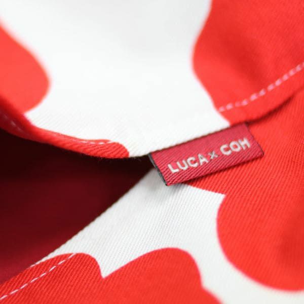 【ヒップシート対応】北欧風ポピー レッド/抱っこひも収納カバー「ルカコ」80-0673-11