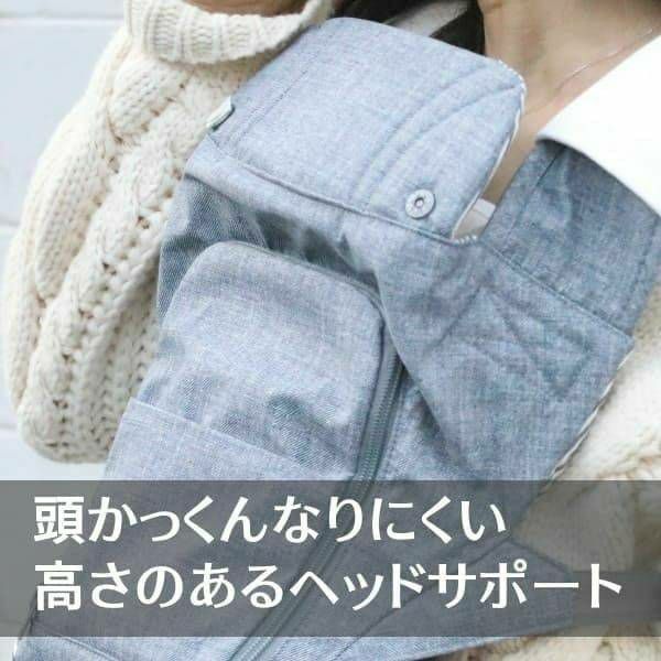 【ポグネー】ナンバーファイブプラス【デニムブルー×ストライプ】抱っこ紐/ヒップシート/抱っこ紐収納カバーセット正規取扱店ルカコPOGNAE1000-02-01