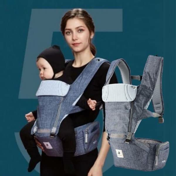 ポグネー抱っこ紐 デニムブルー ポグネー抱っこ紐 デニムブルー