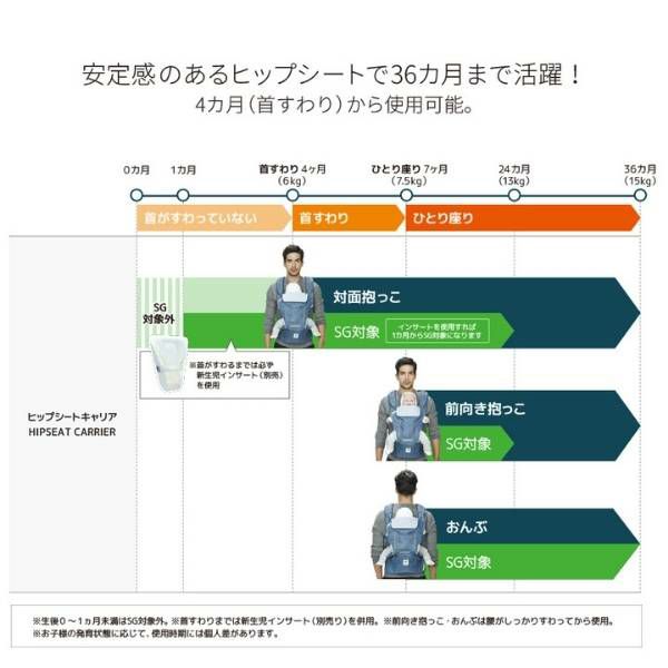 【ポグネー（POGNAE）NO5NEO(ナンバーファイブネオ)】ヒップシートキャリア抱っこ紐【デニムブルー×ストライプ】PG-NO5neo/ポグネー正規取扱店ルカコ 1000-02-05