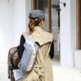 【M】【レイヤー】ダンガリーブルー×ダリアイエロ/抱っこひも収納カバー「ルカコ」0955-11