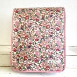 【ランドセルカバー】女の子用 雨の日安心・付け方簡単【ラージサイズ】【リバティベッツィアン/ピンクライン】1000-15-16