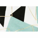 【ベビーアンドミー】ベルク専用 スリーピングフード（ヘッドサポート・頭あてカバー）【ジオメトリブルー】1000-07-18