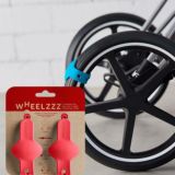 ウィールズ(wheelzzz)【レッド】ベビーカーで寝かしつけ！新生児～1歳2歳3歳のスペイン生まれのベビーカーでドライブ中のカタンカタンの心地よさ1000-31-01