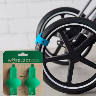 ウィールズ(wheelzzz)【グリーン】ベビーカーで寝かしつけ！新生児～1歳2歳3歳のスペイン生まれのベビーカーでドライブ中のカタンカタンの心地よさ1000-31-04