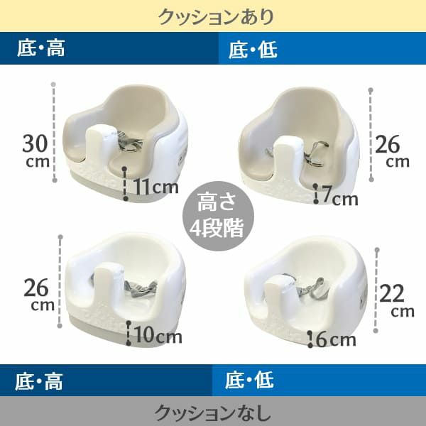 【バンボ マルチシート】離乳食やお食事ができるテーブル机付きのおしゃれな椅子バンボ正規品！【クールグレー】大人用椅子に設置可、テーブル収納でスマート、高さ段階調節可(対象年齢約6か月～3歳15kg)で長く使えるお得なタイプ1000-37-01