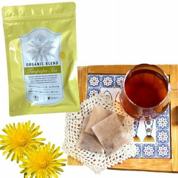 【たんぽぽ茶】母乳育児 妊婦さん 乳腺炎ママにも試してほしい、ごくごく飲める【ルカポポ茶】【有機JAS】オーガニック(たんぽぽ葉(根）・ルイボスティー・玄米)美味しい、水出し簡単!1000-39-02