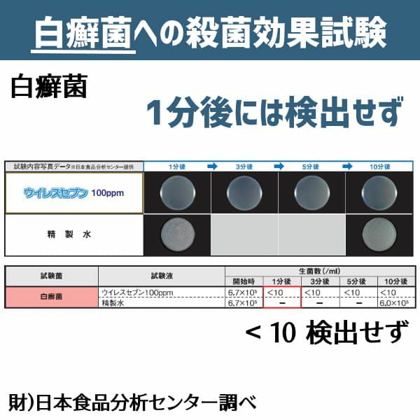 【ウイレスセブン】お得な2本セット次亜塩素酸水(弱酸性で安全)300mlスプレー噴霧　ノンアルコール 強力除菌・瞬間消臭・消毒・カビやノロウイルス・アレルギー対策に 日本製1000-21-35