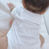 【セーラー襟のロンパース】【新生児・60-70サイズ2枚セット】ベビー服・新生児服 日本製ブランド おしゃれな透かしツリー柄ホワイト(白)綿100% 通販1000-42-02