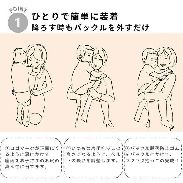 【レンタル試着】ダッコルト ユニティ1歳2歳3歳4歳 22kgまで セカンド抱っこ紐日本製で安心。折りたたみスリングでコンパクト。簡易抱っこ紐で持ち運び簡単。ママのこだわりママイト1000-29-07