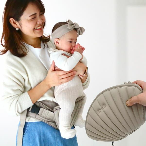抱っこ紐 スリング グリーン ヒップシート 赤ちゃん 腰 ベビー 簡単 折り畳み
