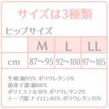 腹部保護ダブルガーゼショーツ・パンツ【洗い替え3枚セット】（産褥ショーツ・帝王切開傷跡保護）帝王切開出産後の抱っこ紐・ヒップシート使用時の保護におすすめ1000-47-03