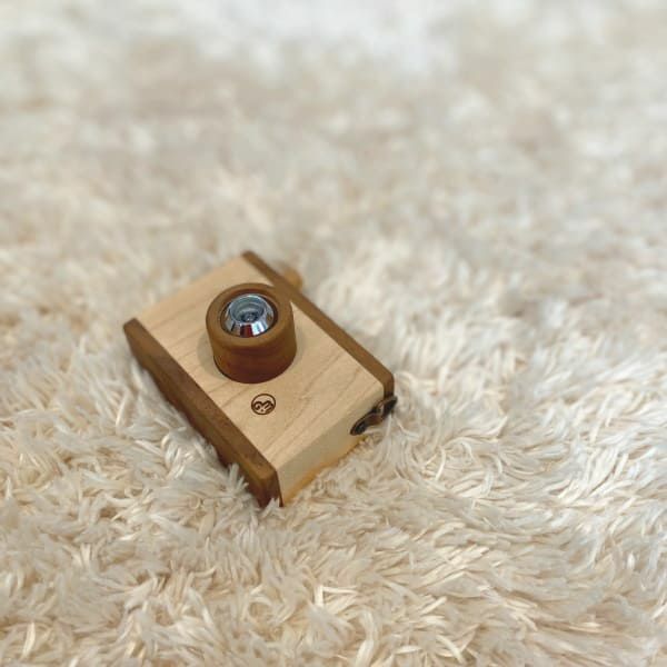 キッズ・こども木製トイカメラ 日本製【マストロジェペット】3歳誕生日・プレゼントに木工職人が創るおしゃれなカメラ(CIACK!)チャックがおすすめ！1000-48-01