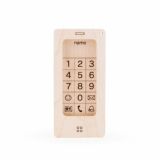 SQUILLO(スクイッロ)おもちゃのスマホ携帯【マストロジェペット】木製知育玩具で2歳3歳4歳のごっこ遊び日本製1000-48-03