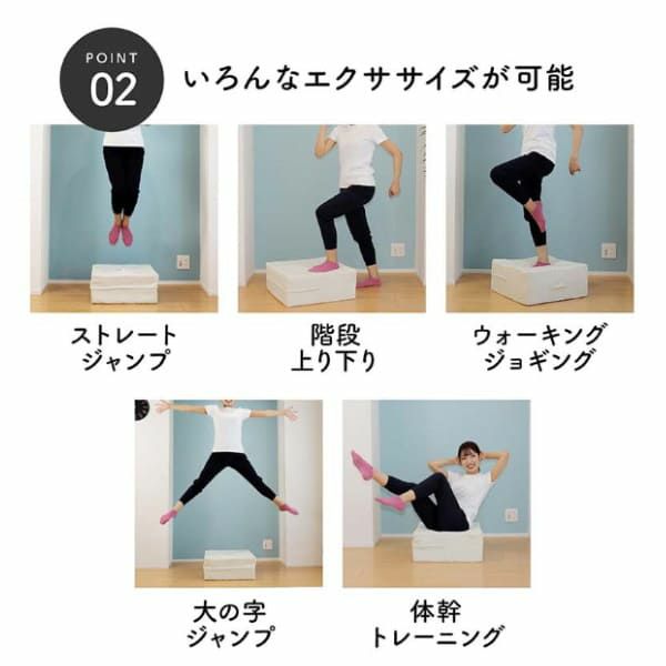 2歳3歳4歳のトランポリンクッション【JUMP CUBE】おうち時間で体幹・バランス感覚を鍛えて運動不足解消に、誕生日プレゼントにおすすめ。1000-23-08