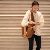 ノルン(N/ORN)抱っこ紐バッグ(日本製)【キャメル】ヒップシートになるマザーズバッグ(防水・抗菌防臭)腰すわり後（生後約7か月頃）～20㎏（5歳頃）まで長く使える熟練のバッグ職人が創ったおしゃれなショルダーバッグ1000-52-03