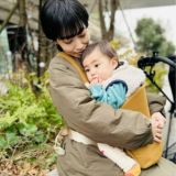 ノルン(N/ORN)抱っこ紐バッグ(日本製)【キャメル】ヒップシートになるマザーズバッグ(防水・抗菌防臭)腰すわり後（生後約7か月頃）～20㎏（5歳頃）まで長く使える熟練のバッグ職人が創ったおしゃれなショルダーバッグ1000-52-03