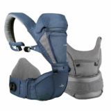 【アウトレット】【アイエンジェル】ドクターダイヤル(i-angel Dr.Dial)【ALL IN ONE】【ダークネイビー】新生児から使えるオールインワン抱っこ紐(ヒップシートキャリア)ダイヤル式