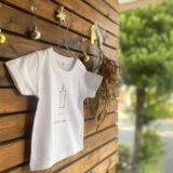 CHILLCOHチルコ 1歳バースデーTシャツ 名入れギフト誕生日キッズ80 90サイズ白