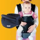 POLBAN BASIC(ポルバン ベーシック)リップストップネイビー 生後10日～腰がすわる乳児期（7ヵ月頃）まで横抱き抱っこ補助や授乳補助、腰がすわった7カ月頃から気軽に簡単に抱っこ、他のポルバンヒップシートに比べて軽く、コンパクトなスタンダードモデル 1000-58-20