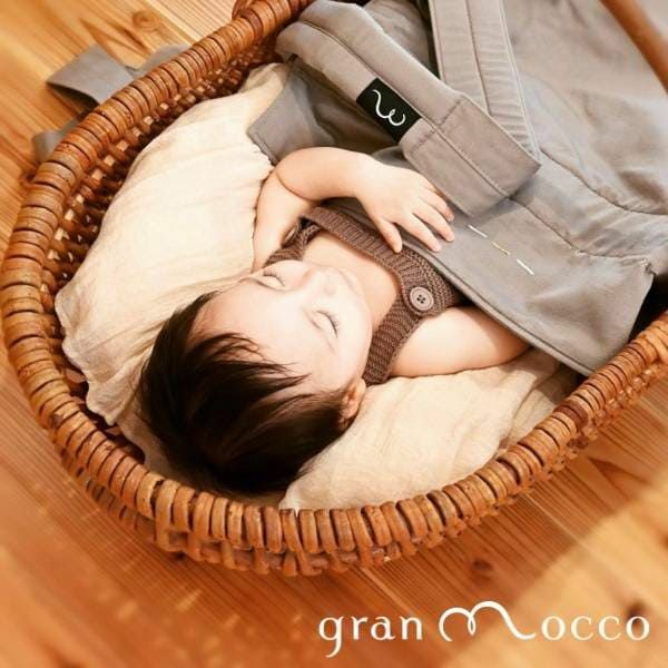 gran mocco(グランモッコ)おんぶ紐 ベーシック亜麻色(あまいろ)高い 