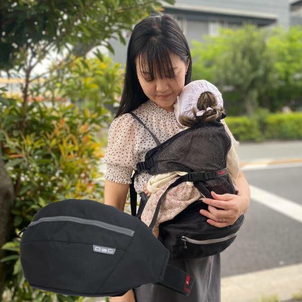 最新ダッグスリー(DaG3)ヒップシート ノーブルブラック 1歳2歳3歳4歳 美品 試着のみdag3 ヒップシート