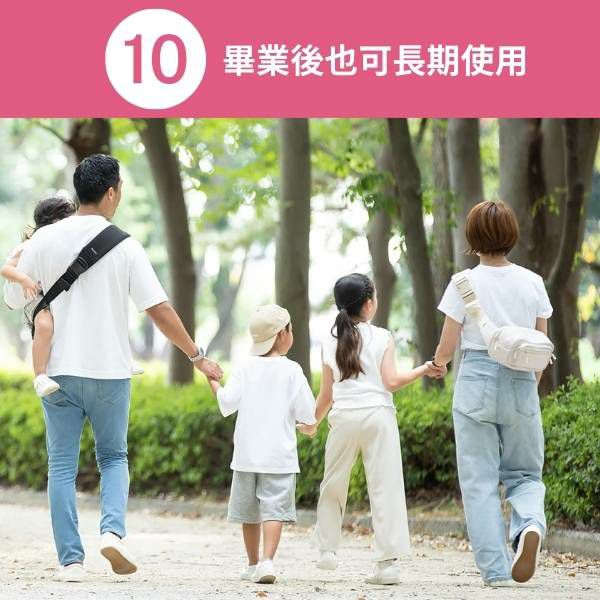 【2件套】POMULU抱抱包 2WAY育兒抱坐單肩包(從日本到台灣)日本的人氣品牌　6個月至1歲,2歲,3歲,4歲,20公斤【附有初始鑰匙飾物】1000-57-05