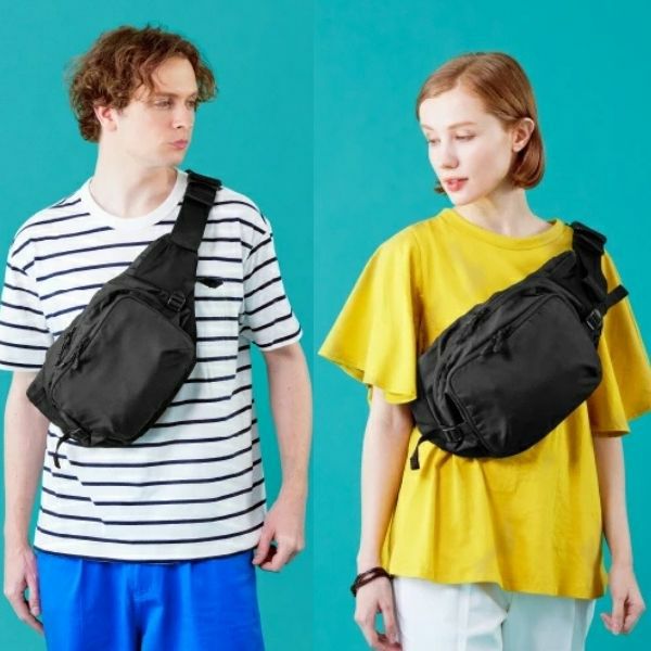 【レンタル試着そのまま購入決済用】POLBAN MORE(ポルバンモア)抱っこできるボディバッグ・ウエストポーチ 1000-58-37