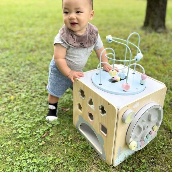 1歳2歳3歳ボックスおもちゃ【知育玩具】木製モンテッソーリ玩具【8種類