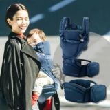 BABY&Me Beren ベビーアンドミー ベーレン 抱っこひもヒップシート【ファーストセット】【インディゴブルー】新生児授乳や寝かしつけ～4歳頃20kgまでメッシュでおしゃれなオールインワン 妊婦マタニティ出産準備 日本正規販売店 1000-07-91