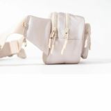 ☆美品☆POMULU ショルダーバッグ・ヒップシート ナチュラルアイボリー POMULU(ポムル)ヒップシートショルダーバッグ 6ヵ月～1歳2歳3歳4