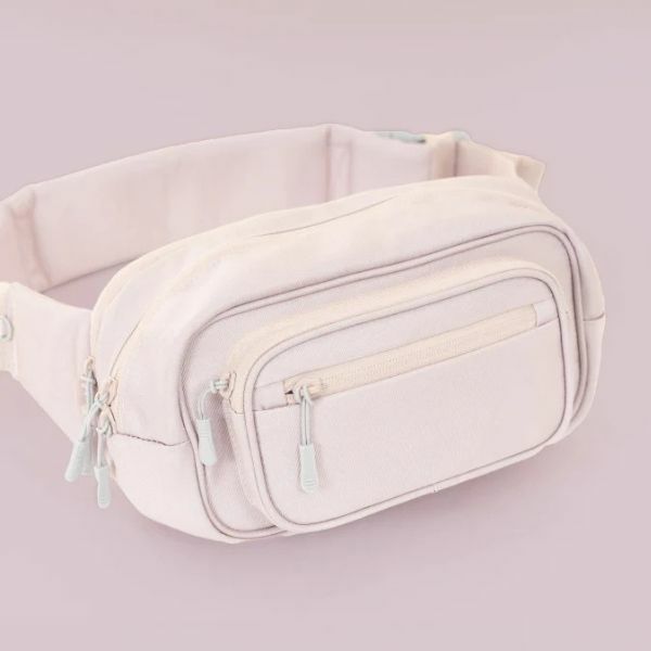 POMULU抱抱包 2WAY育兒抱坐單肩包【開花粉紅色的】(從日本到台灣或香港)日本的人氣品牌　6個月至1歳2歳3歳4歳　20公斤【附有初始鑰匙飾物】