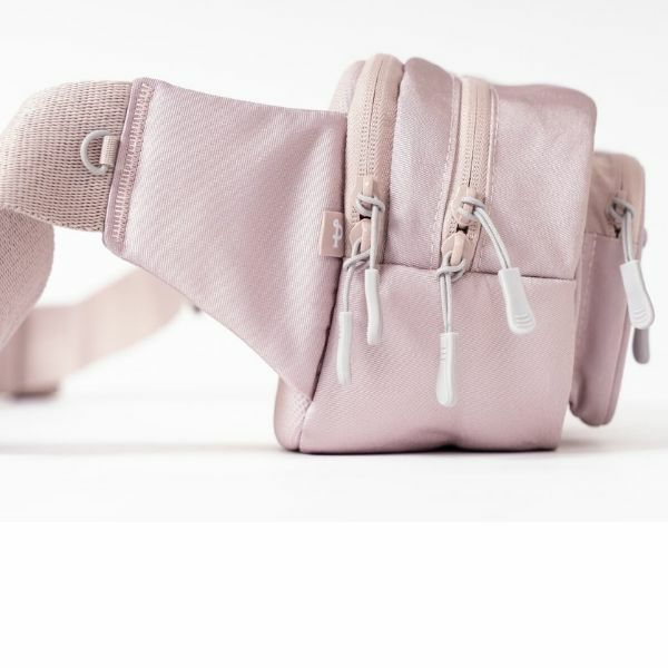 POMULU抱抱包 2WAY育兒抱坐單肩包【開花粉紅色的】(從日本到台灣或香港)日本的人氣品牌　6個月至1歳2歳3歳4歳　20公斤【附有初始鑰匙飾物】