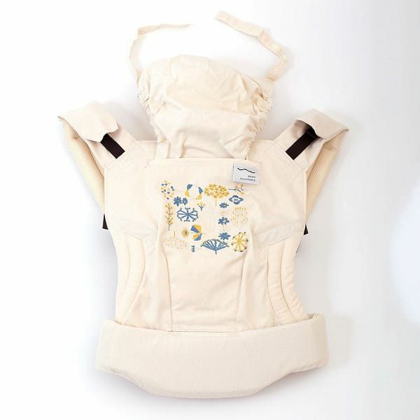 サンアンドビーチ(sun&beach)【yasou】(OM-1)新生児から3歳頃まで使える!日本製のおしゃれで軽い抱っこ紐！日本人体型にフィット、落下防止（おんぶも簡単サポート）ベビー安全ベルトと【腰パッド付】サンアンドビーチ正規取扱店ルカコストアで試着比較購入可