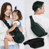 【レンタル試着そのまま購入決済用】ポムル(POMULU)ヒップシートショルダーバッグ【カジュアルブラック】1000-57-13