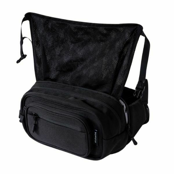 【レンタル試着そのまま購入決済用】ポムル(POMULU)ヒップシートショルダーバッグ【カジュアルブラック】1000-57-13