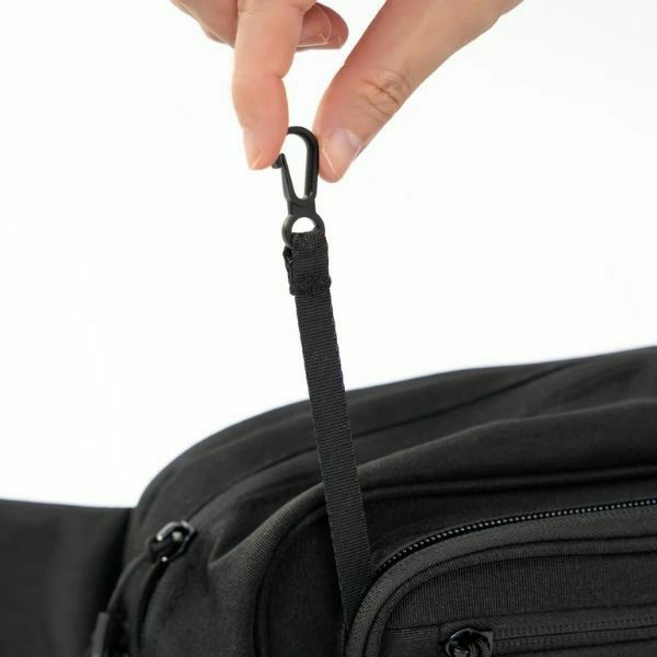 【レンタル試着そのまま購入決済用】ポムル(POMULU)ヒップシートショルダーバッグ【カジュアルブラック】1000-57-13