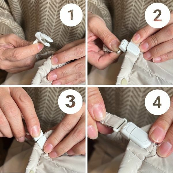 防寒ケープ(抱っこ紐ヒップシート ベビーカー対応)赤ちゃん新生児から1歳2歳3歳 寒さ対策 【暖か軽い洗える】多機能 撥水加工のサーモライトエコメイド エアバギー【サンドアッシュ】1000-63-01